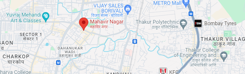 Paradigm Mahavir Nagar Kandivali West Location